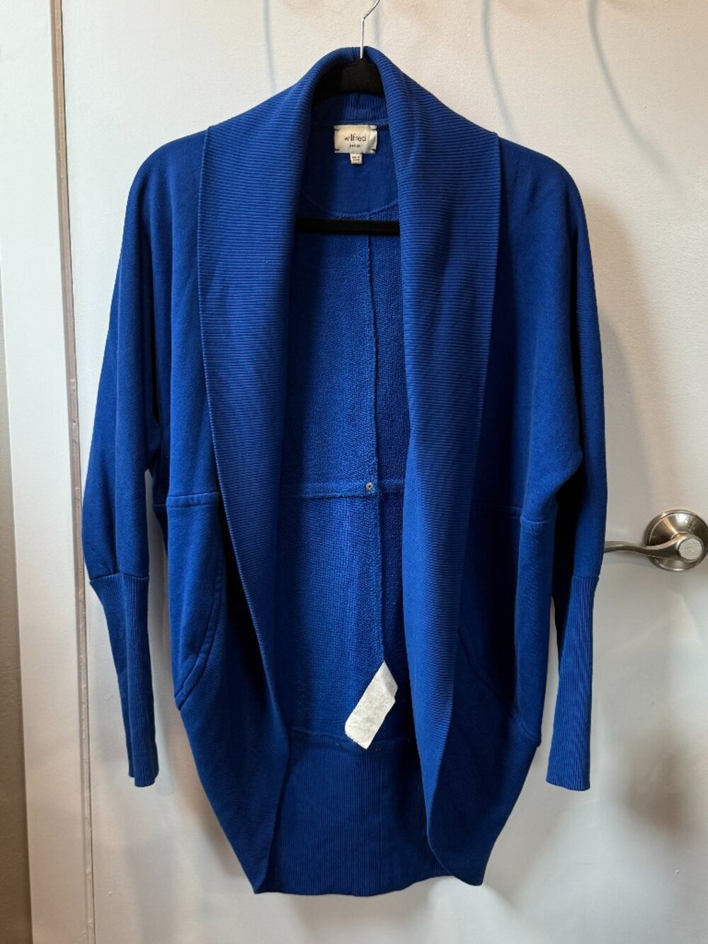 Aritzia Wilfred - Vintage Diderot Cocoon Sweater, XS, $50 (Royal Blue)